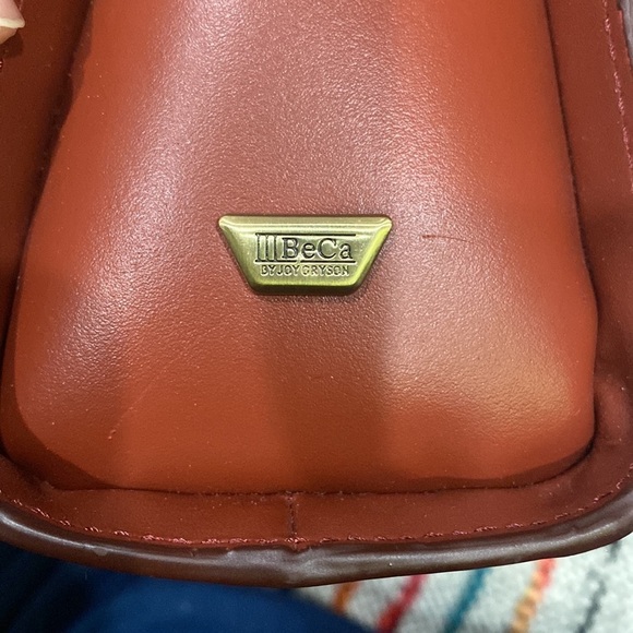 IIIBECA BY JOY GRYSON Murray St. Bag Red/Orange cross Body Bag purse - Picture 11 of 16